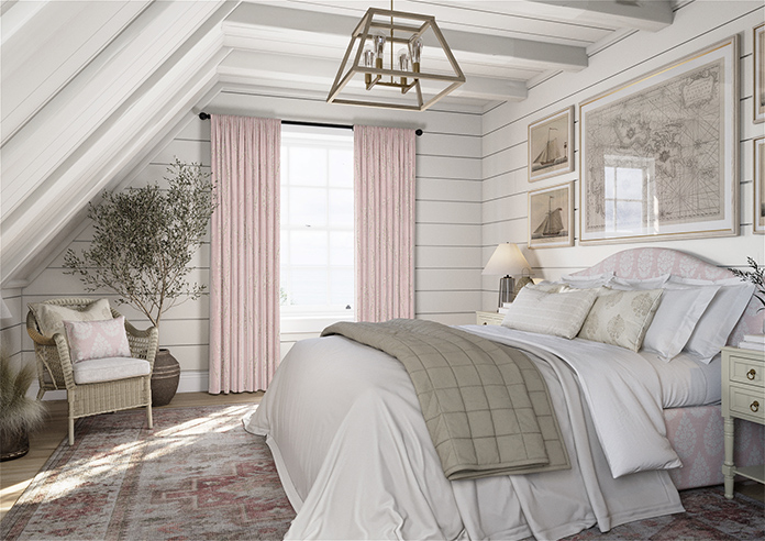 Willow Field, Precious Pink - Made to Measure Curtains - Image 7